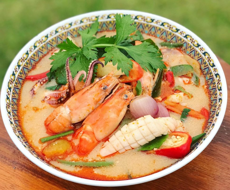 Tom Yum Mixed Seafood