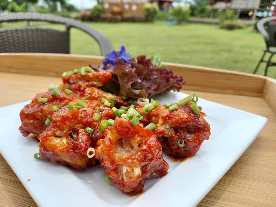 Fried Chicken Wing with Korean Sauce