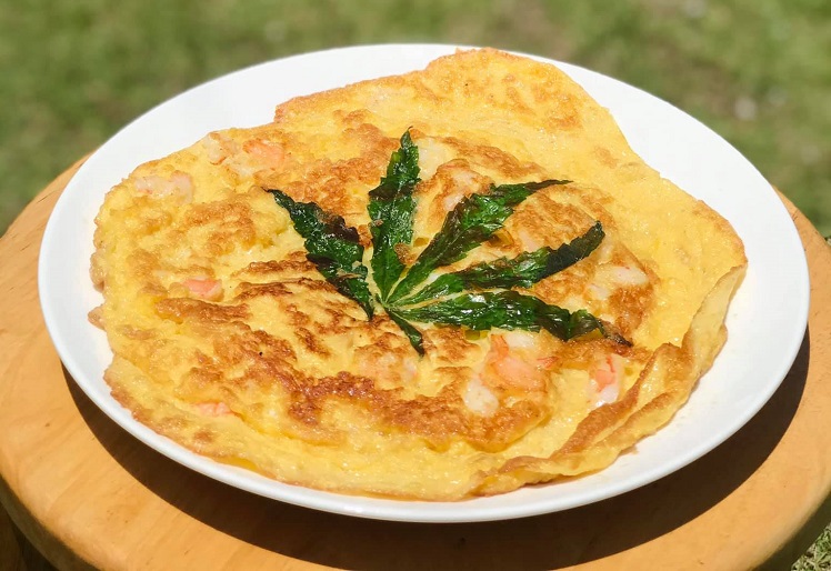 Thai Omelet with Cannabis